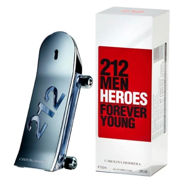 Carolina Herrera 212 Men Heroes EDT 90 ml Erkek Parfüm