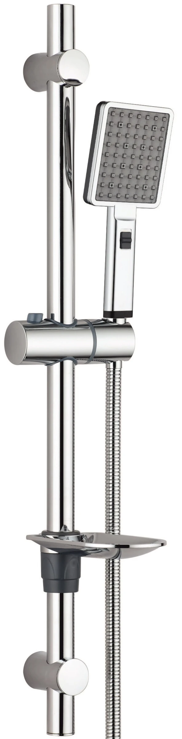 T-MAY Sümbül Oval Borulu Hareketli Sürgülü Duş Seti Üst Takımı - 2