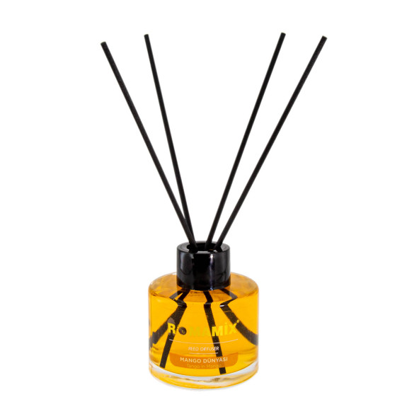 Romamix Mango Dünyası Dekoratif Bambu Çubuklu Oda Kokusu & Oda Parfümü 100 ml - 2