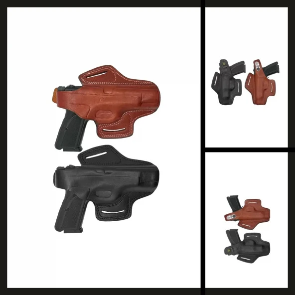 Uyguna-Yakala F92 Beretta Kelebek Belt Tabanca Kılıfı-VAK.428