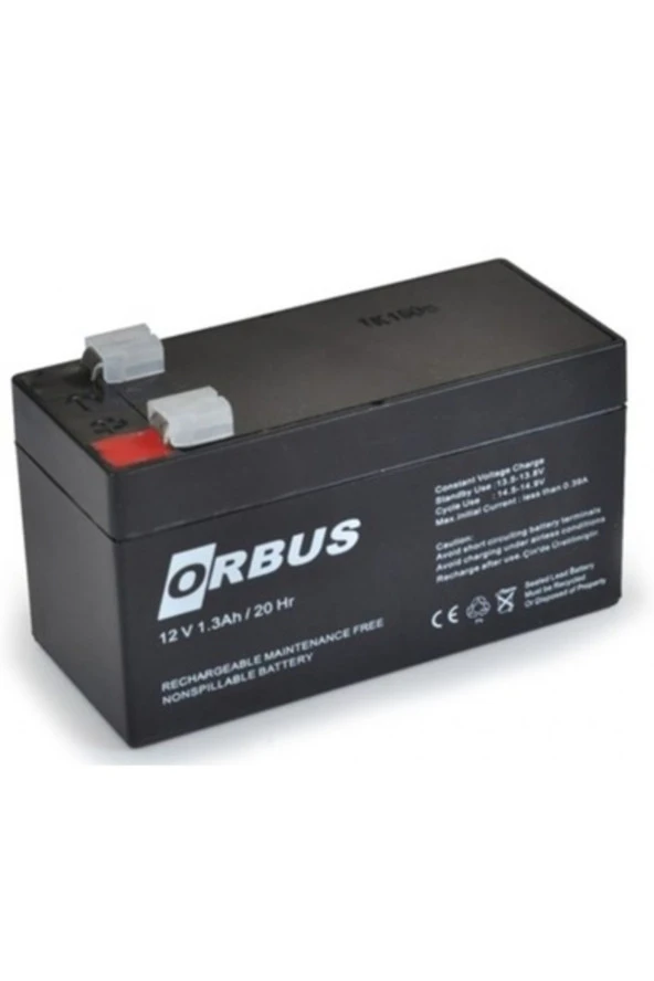 ORBUS Akü 12v 1.3ah