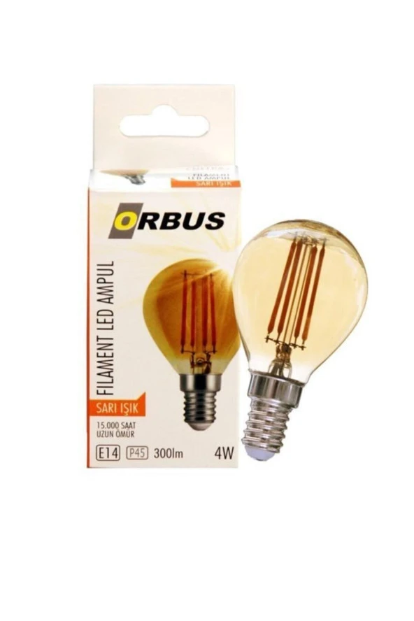 ORBUS 4w E14 Duy (İNCE DUY) Dekoratif Avize Ampülü - 2