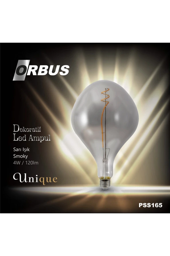 ORBUS Dekoratif Led Ampul SMOKY 4W 120lm PSS165