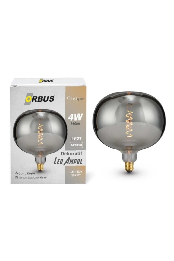 ORBUS Dekoratif Led Ampul SMOKY 4W 140lm APS190