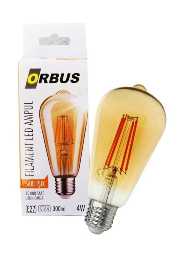 ORBUS St64 4w Rustik Led Ampul