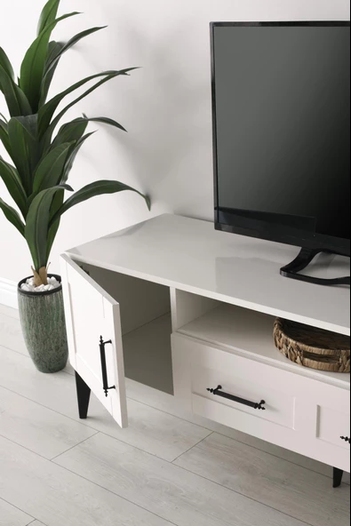 Çakıl MDF Modern Çekmeceli Tv Sehpası 160cm - 5