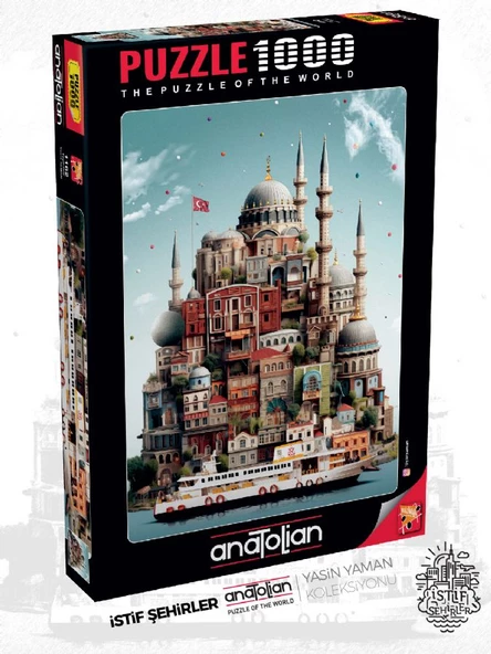 Anatolian 1000 Parça Tophane Puzzle - Yasin Yaman ürün görseli