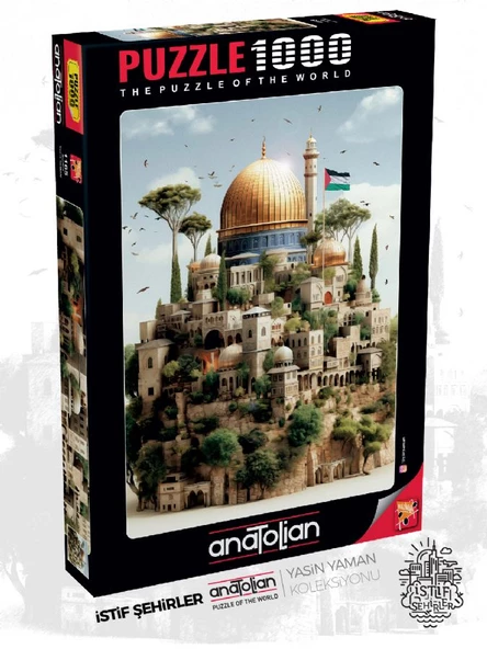 Anatolian 1000 Parça Kudüs Puzzle - Yasin Yaman