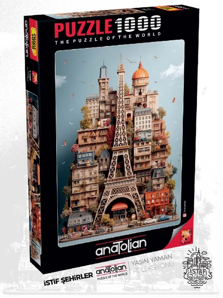 Anatolian 1000 Parça Eyfel Puzzle - Yasin Yaman