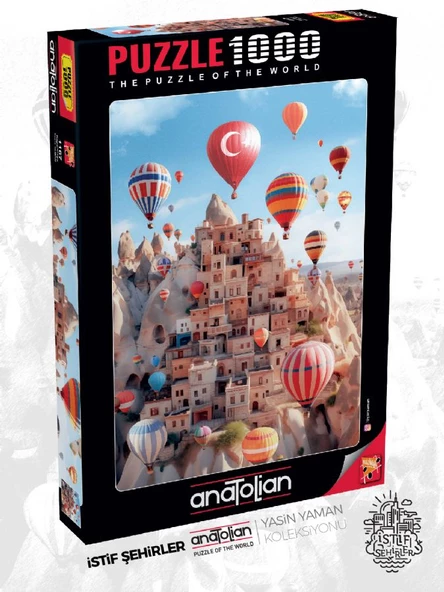 Anatolian 1000 Parça Kapadokya Puzzle - Yasin Yaman ürün görseli