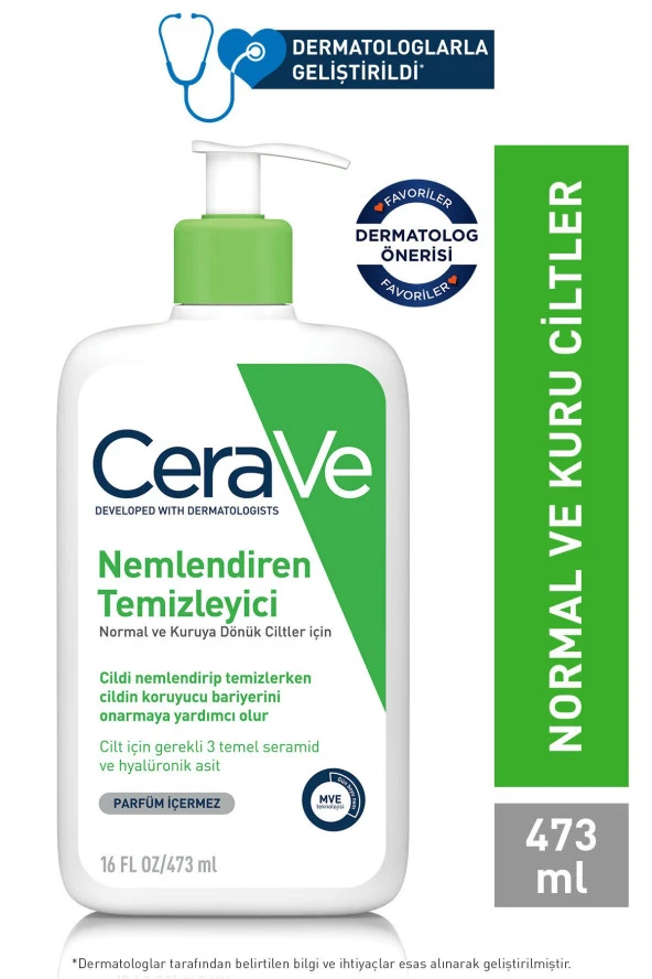 CERAVE Nemlendiren Temizleyici 473 ml