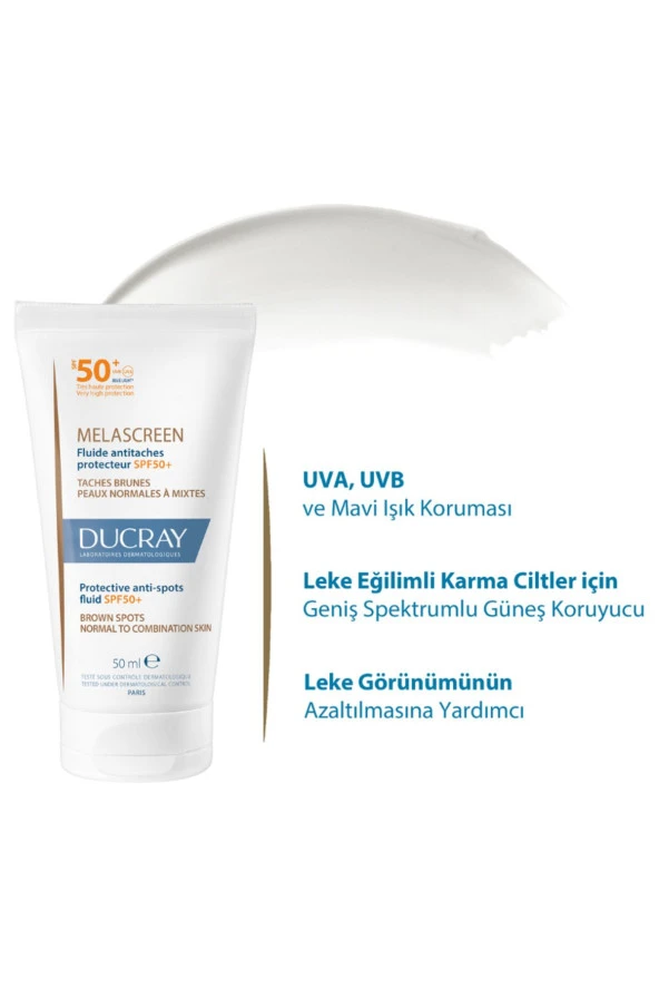 DUCRAY Melascreen Flude Protective Anti Spots Fluid Spf 50 50 ml - 3