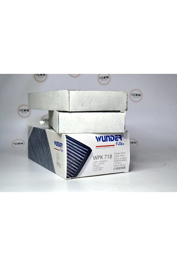 Icon Group - Mercedes 164 Kasa Karbonlu Polen Filtresi - WPK 718 - Resim 2