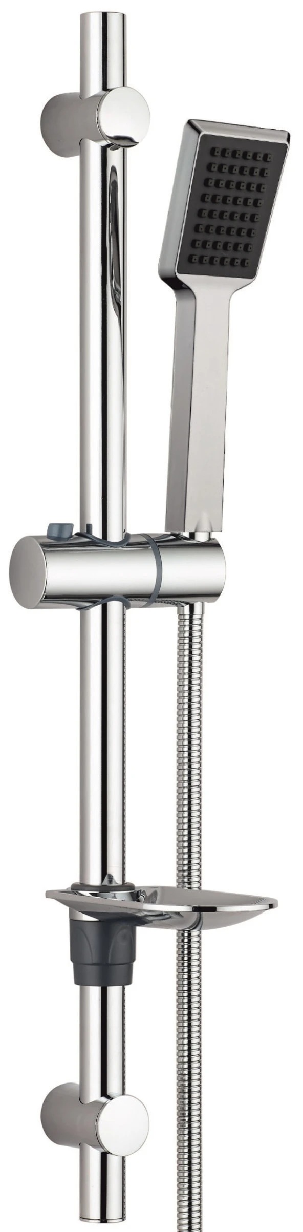 T-MAY Arya Oval Borulu Hareketli Sürgülü Duş Seti Üst Takımı - 2