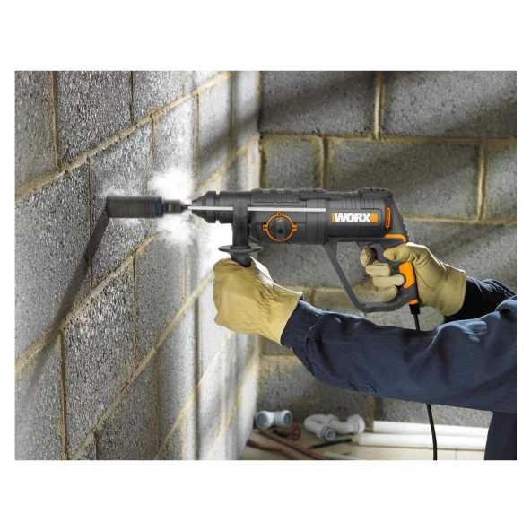 WORX WX337 750Watt 2.0J Profesyonel SDS-Plus Kırıcı/Delici - 4