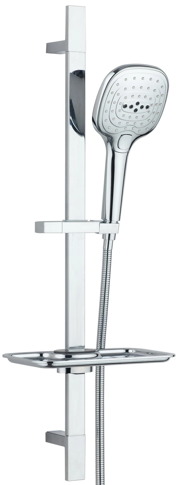 T-MAY Ayvacık Kare Borulu Hareketli Sürgülü Duş Seti Üst Takımı - 2