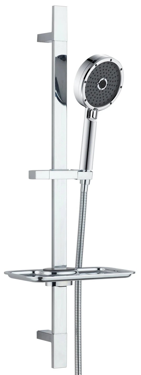 T-MAY Kağan Kare Borulu Hareketli Sürgülü Duş Seti Üst Takımı - Resim 2