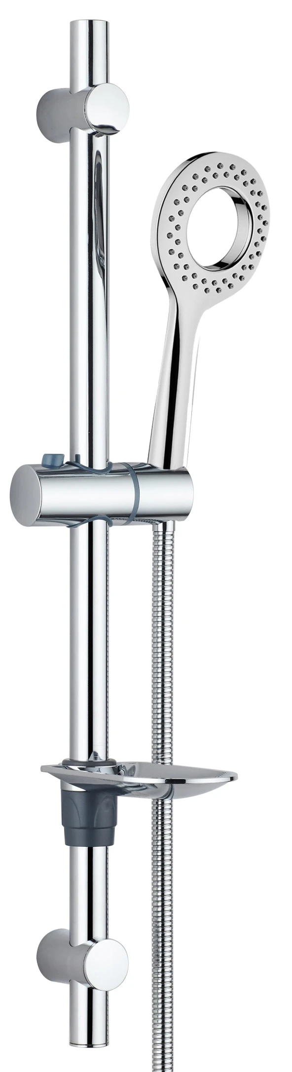 T-MAY Kalemli Oval Borulu Hareketli Sürgülü Duş Seti Üst Takımı - 2