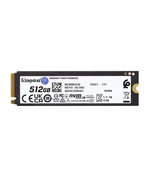 Kingston 512G KC3000 PCIe 4.0 NVMe M.2 SSD - 3