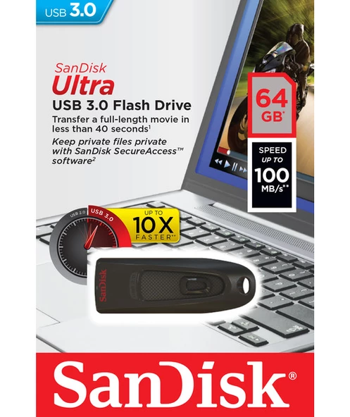 SanDisk Ultra USB 3.0 64GB - 2