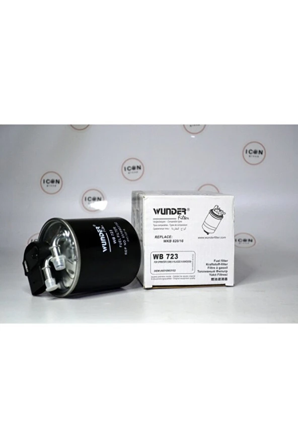 Icon Group - Mercedes Sprinter II (906) - Vito II - Vito III Yakıt Filtresi - WB 723 - Resim 2