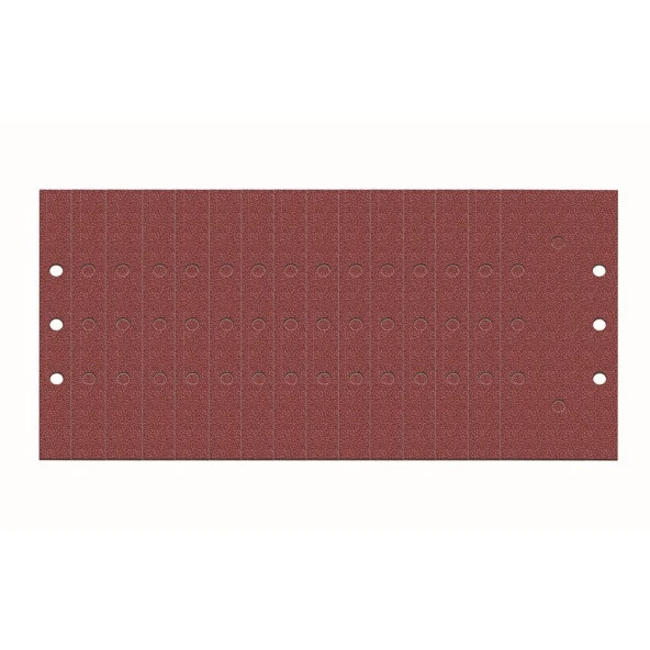 WORX WA2029 185x95mm 60, 80, 120 Kum, 15 Adet Cırtlı Universal Zımpara Kâğıdı Seti - 2