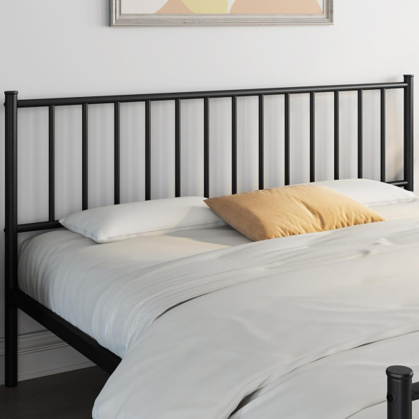 HFT HOME Metal Karyola, Çınar Metal Karyola Siyah Beyaz Gold renk seçenekli, Çift Kişilik 23 160x200SİYAH - 2
