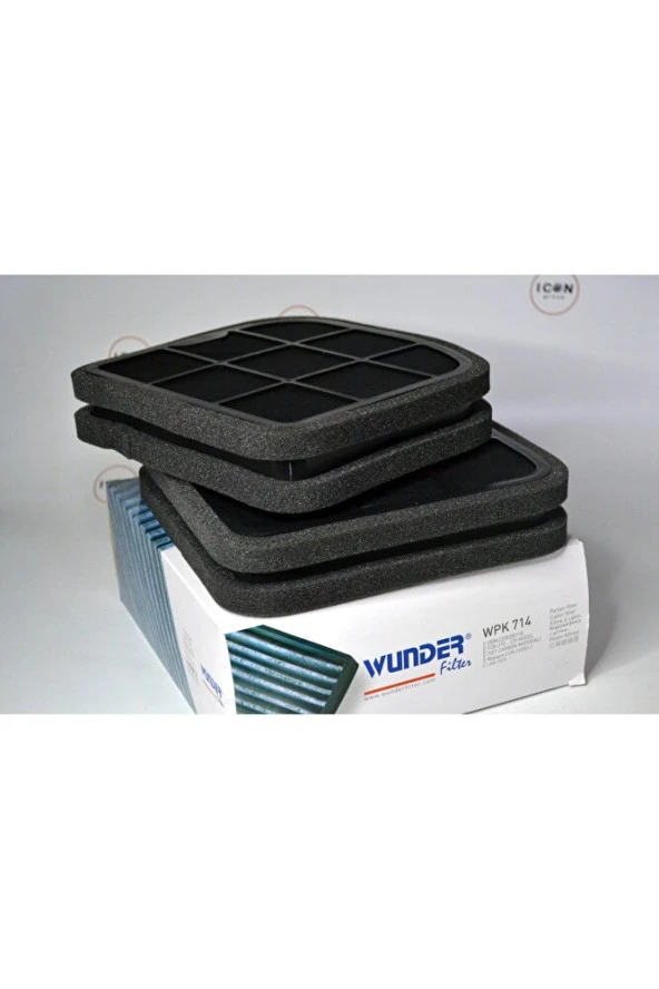 Icon Group - Mercedes 210 - 220 Kasa İkili Karbonlu Polen Filtresi - WPK 714 - Resim 3