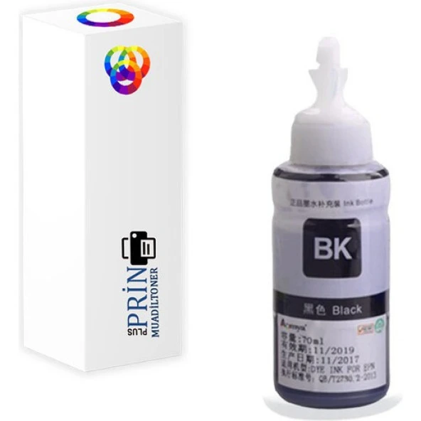 PlusPrint Epson L310 Uyumlu Siyah Muadil Mürekkep 70 ml 5000SYF ürün görseli