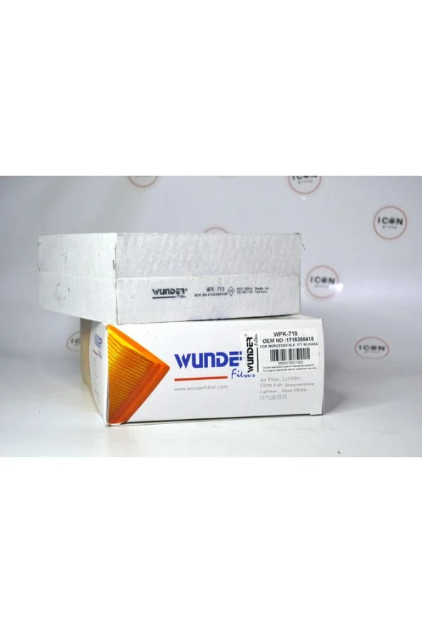 Icon Group - Mercedes SLK 171 W Kasa Polen Filtresi - WPK 719 - Resim 2