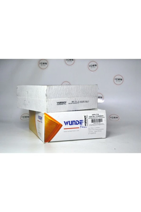 Icon Group - Mercedes SLK 171 W Kasa Polen Filtresi - WPK 719 - Resim 3