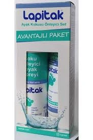 Lapitak Ayak Kokusu Önleyici Set Avantajlı Paket Koku Krem+Sprey