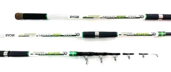 RYOBI SPARTA 400 CM 100-250 GR ATARLI SURF KAMIŞI