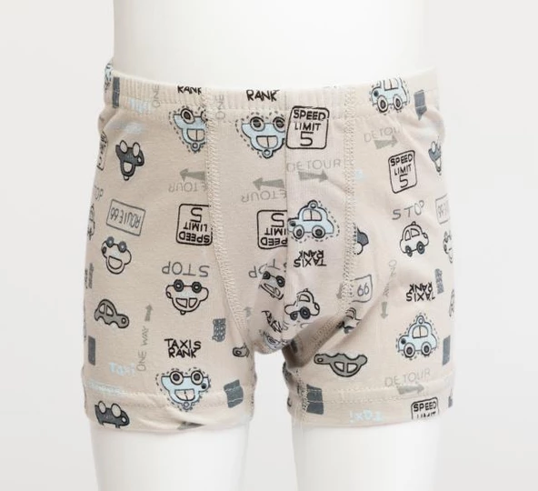 ÖDÜL 2009 ERKEK ÇOCUK 2 Lİ BOXER %100 PAMUK