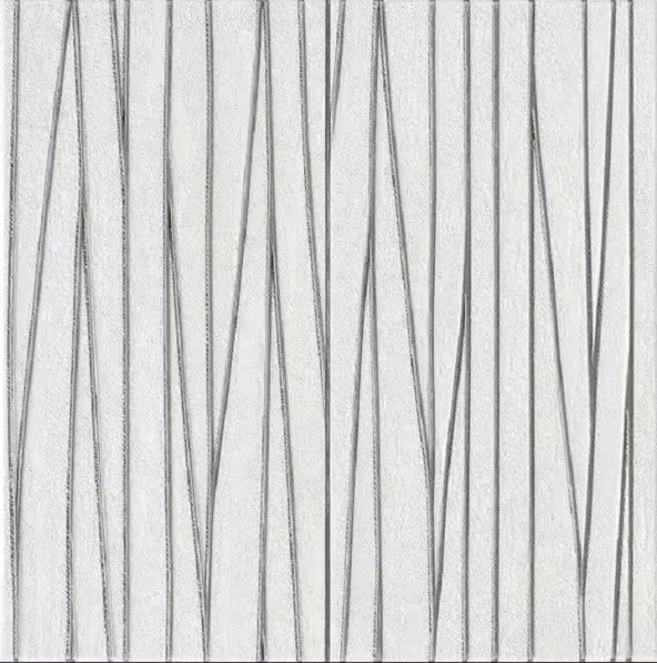 70x70cm 1 Adet Silinebilir Yapışkanlı Modern Su Yolu Desenli Salon Mutfak Duvar Kağıdı Paneli NW151