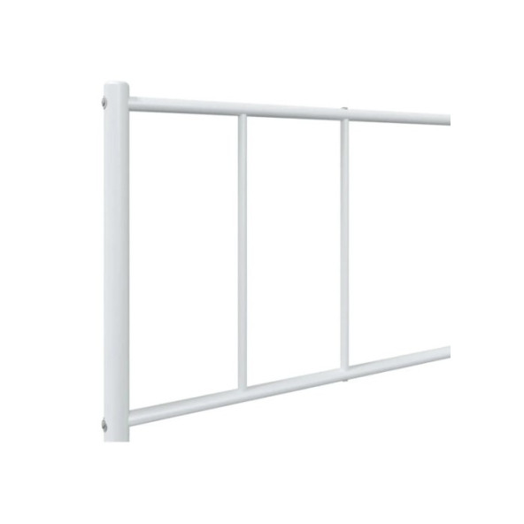 HFT HOME Metal Karyola, Çınar Metal Karyola Beyaz Renk, TEK Kişilik, Ölçü Seçenekli 20 90x200 BEYAZ - 5