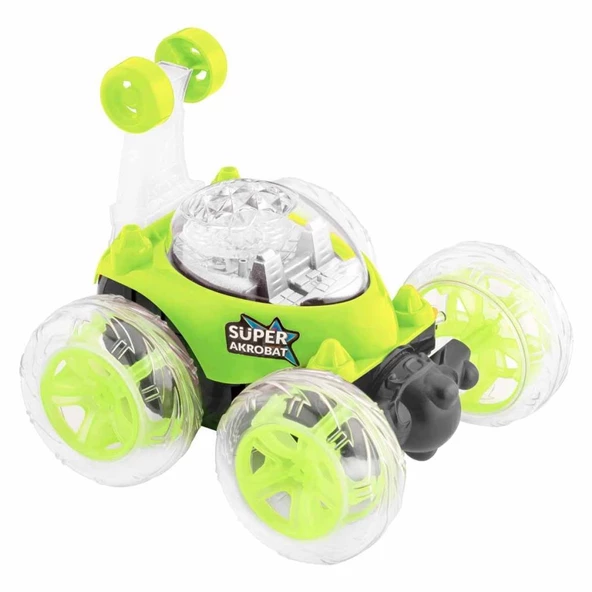Sebat Oyuncak Uz. Kum. Süper Akrobat SB 2055,Işıklı ve Sesli 360 Derece Dönebilen Araç - 5