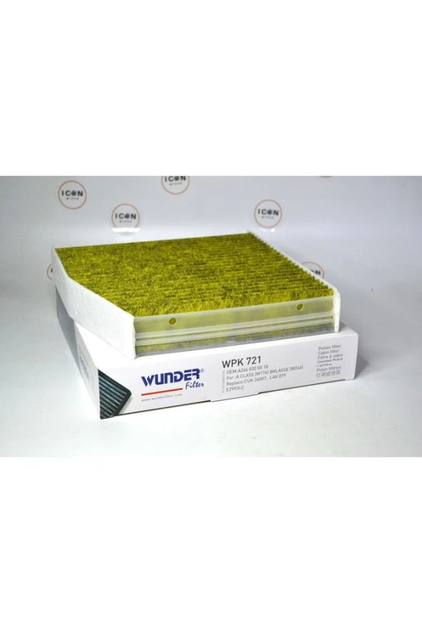 Icon Group - Mercedes A Class(w176) - B Class(w246) Karbonlu Polen Filtresi - WPK 721 - 4