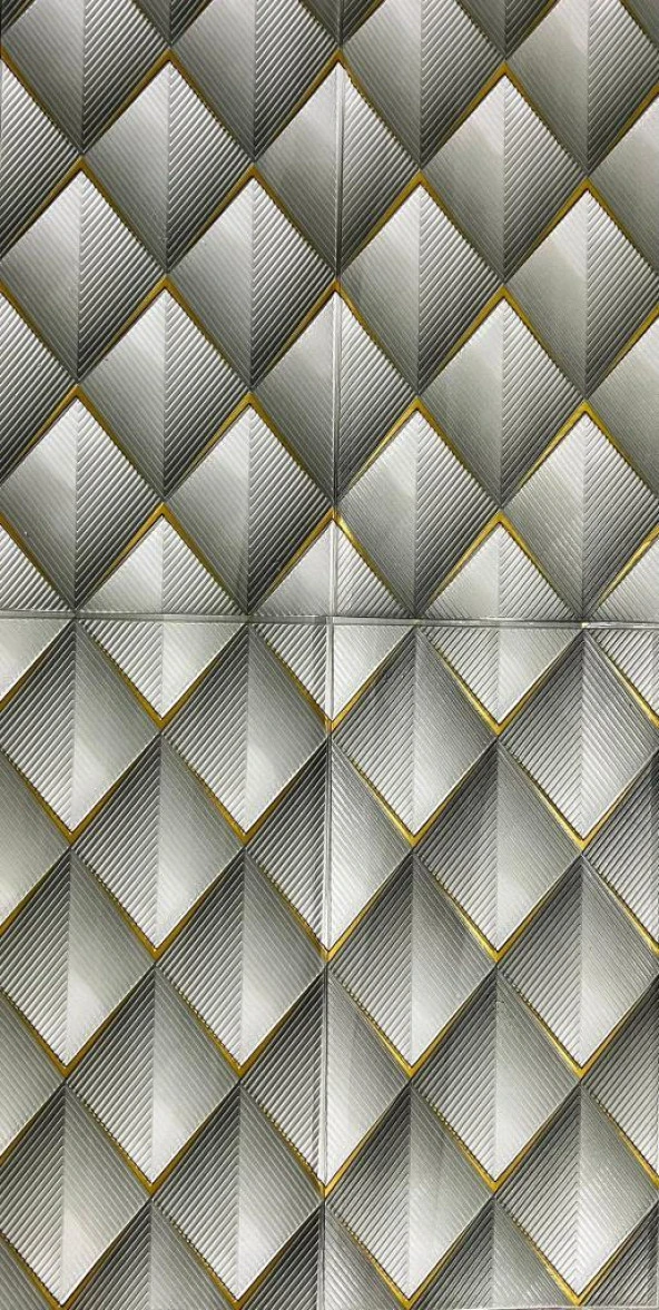 Renkli Duvarlar 70x70cm 1 Adet Yapışkanlı 3D Modern Geometrik Desenli Salon Mutfak Duvar Kağıdı Paneli NW152 - 4