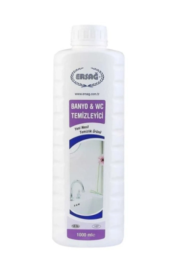 Ersağ Banyo Wc Temizleyici & Antifungal 1000 ml