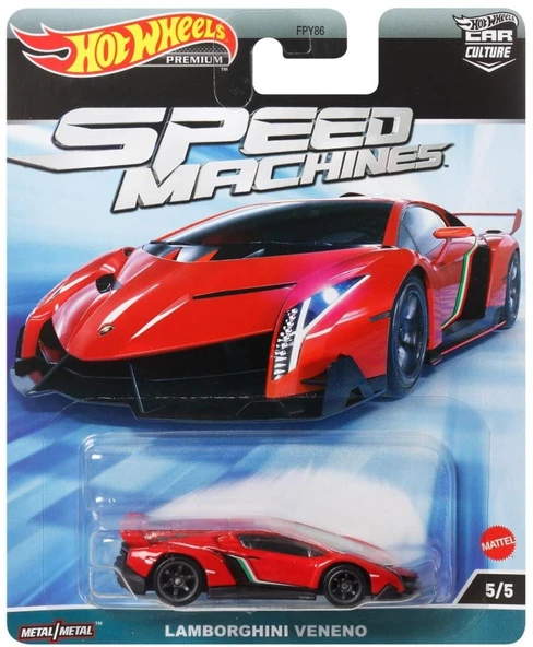 Hot Wheels Premium Speed Machines Lamborghini Veneno HKC41 FPY86