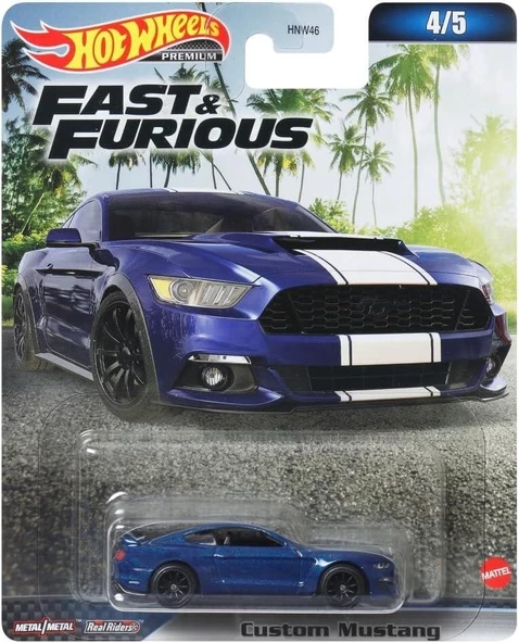 Hot Wheels Fast&Furious Premium Custom Mustang HNW46 HNW51 ürün görseli 1