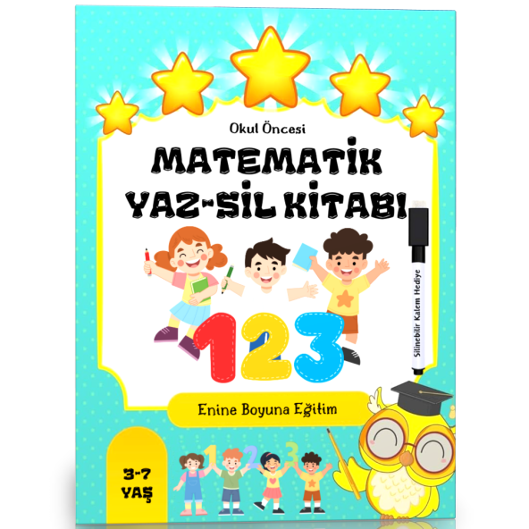 Okul Öncesi Matematik (YAZ-SİL Kitabı)