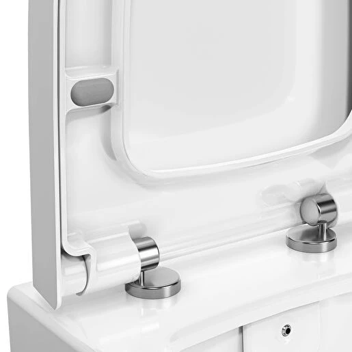VitrA Sento 120-003-009 Slim Soft Klozet Kapağı, DP, Beyaz - 2