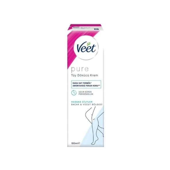 Veet Pure Hassas Ciltler Tüy Dökücü Krem 100 ml