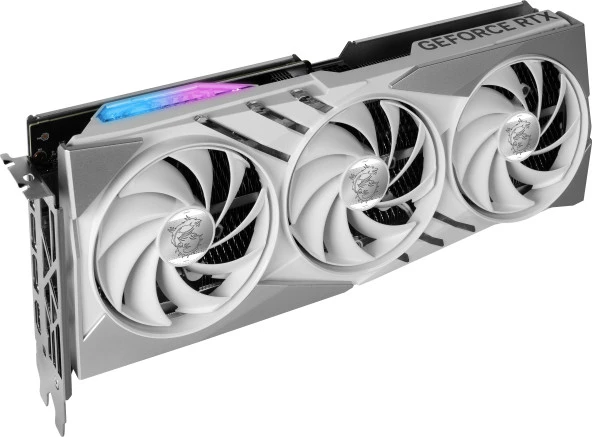 MSI VGA GEFORCE RTX 4070 SUPER 12G GAMING X SLIM WHITE RTX4070S 12GB GDDR6X 192B DX12 PCIE 4.0 X16 3XDP 1XHDMI - Resim 4