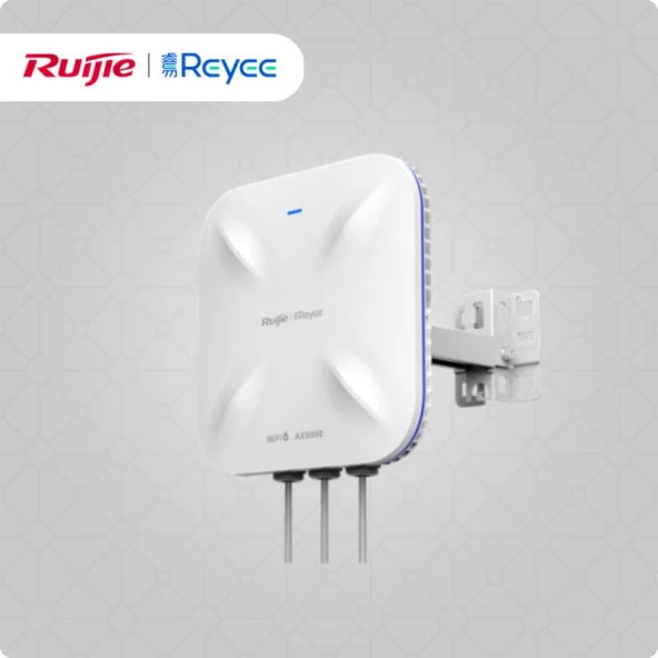 RUIJIE REYEE RG-RAP6260H AX6000 Wi-Fi 6 1x2.5GLAN 1xSFP 2.4G 4x4MIMO 5G 4x4MIMO 23dBm 2.4 GHZ & 5 GHZ POE ADAPTORSUZ O - 2