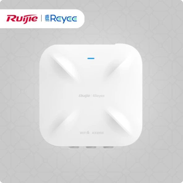 RUIJIE REYEE RG-RAP6260H AX6000 Wi-Fi 6 1x2.5GLAN 1xSFP 2.4G 4x4MIMO 5G 4x4MIMO 23dBm 2.4 GHZ & 5 GHZ POE ADAPTORSUZ O - 3