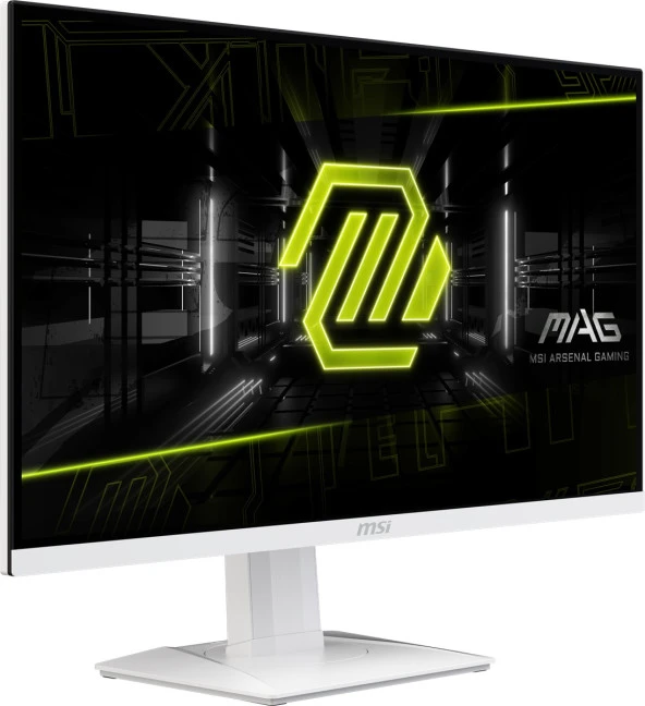 MSI 27 MAG 274QRFW 2560x1440 WQHD 16:9 FLAT RAPID IPS 180HZ 1MS FREESYNC PIVOT BEYAZ GAMING MONITOR - Resim 5