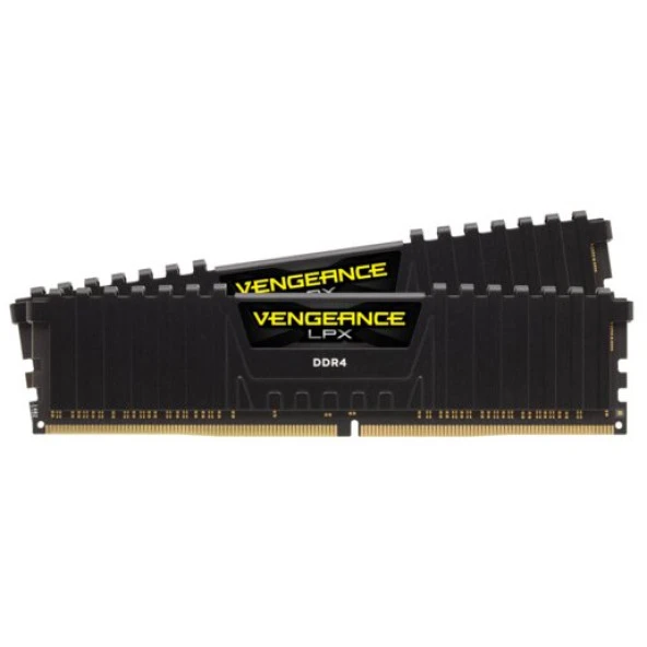 CORSAIR CMK32GX4M2E3200C16 32GB 2X16GB DDR4 3200MHz CL16 VENGEANCE LPX SIYAH DIMM BELLEK